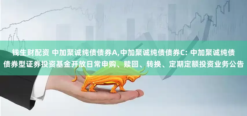 钱生财配资 中加聚诚纯债债券A,中加聚诚纯债债券C: 中加聚诚纯债债券型证券投资基金开放日常申购、赎回、转换、定期定额投资业务公告